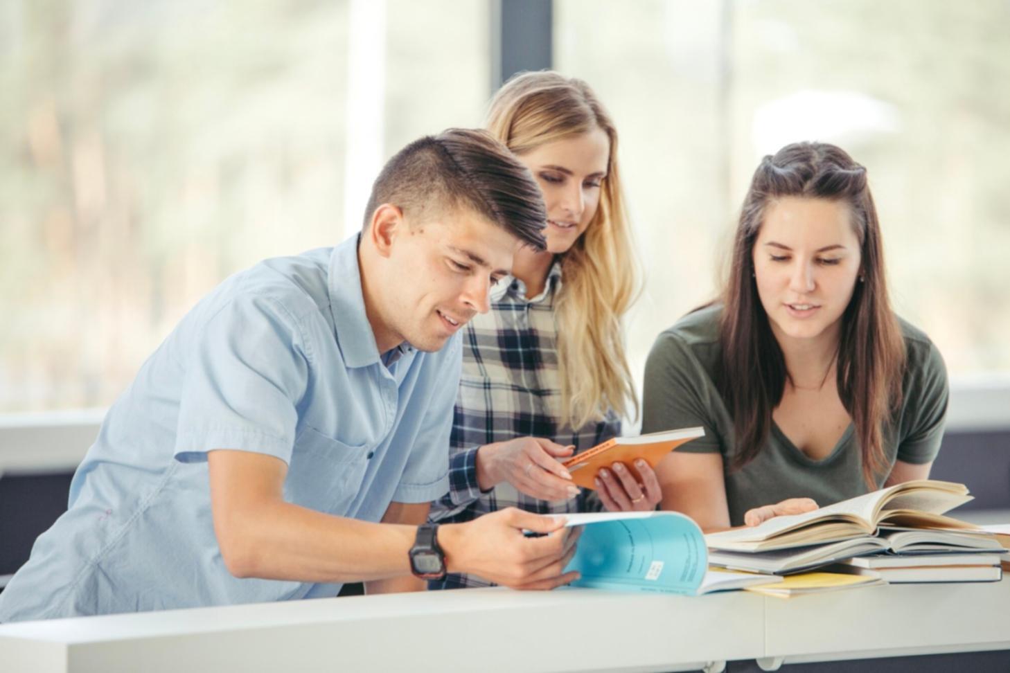 Financial analysis workspace with charts and documents